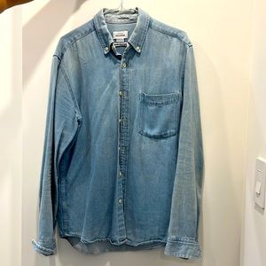 Pull & bear Mens denim shirt